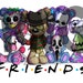 Friends Horror Characters PNG, Happy Halloween Halloween Gift, Halloween Horror Movie Killers, Horror Movie Killers PNG, Halloween 