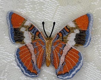 Bredow's Sister Butterfly Embroidery - Customizable Clip or Decor