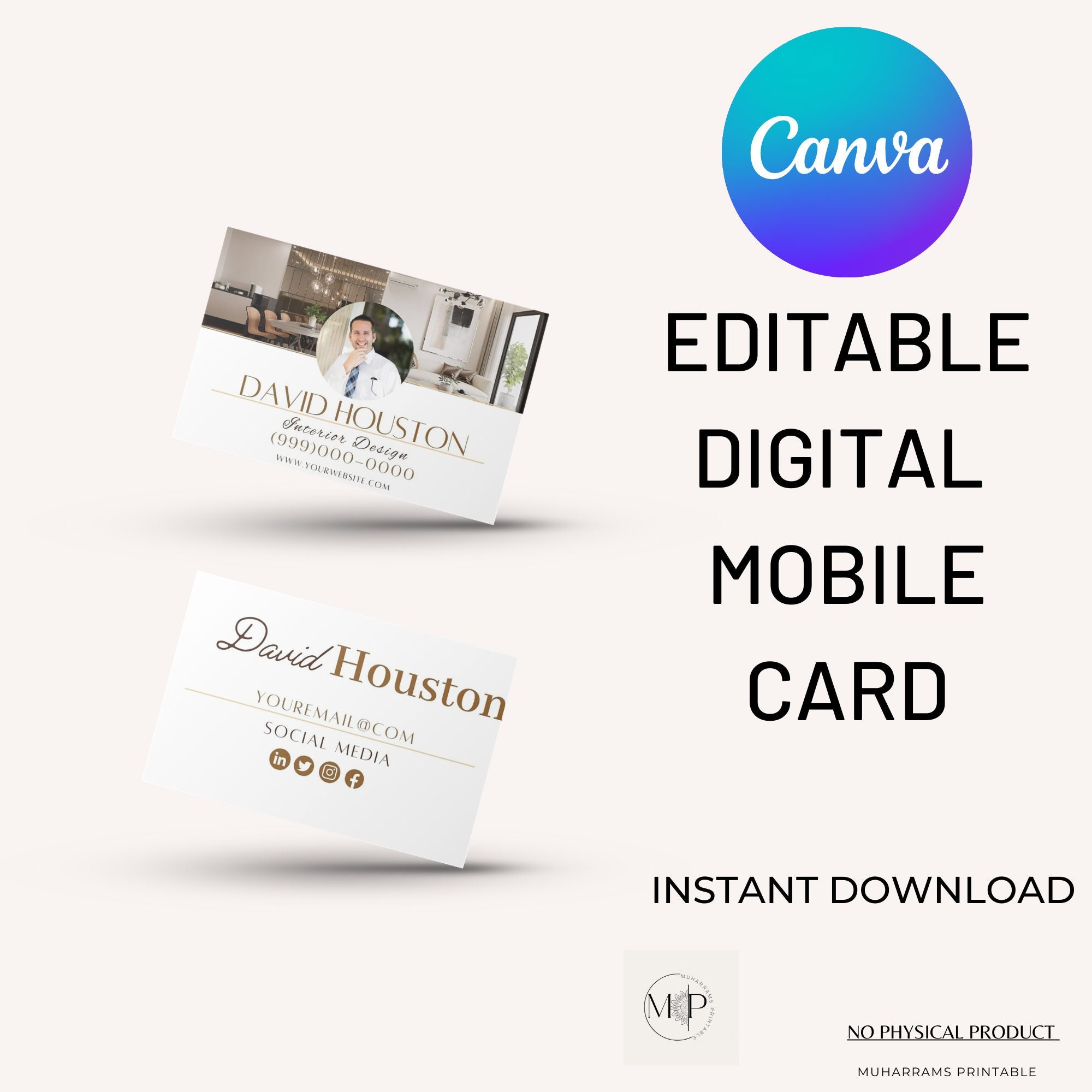 Printable Monat Card - Etsy