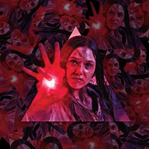 Wanda Maximoff Bloody Multiverse of Madness Sticker