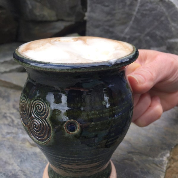 Celtic 'Irish coffee' cup