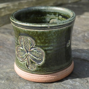 Juego de cajas de vasos de whisky de cerámica celta irlandesa imagen 3