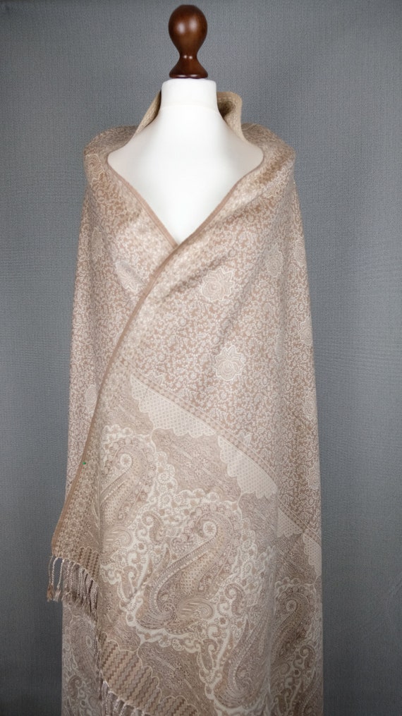 Large Size Winter Wrap Shawl Unisex Blanket Scarf Jacquard | Etsy