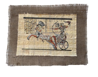 女神ヌトの豪華なパピルス画 - 星の女神ヌトの珍しい古代エジプトの