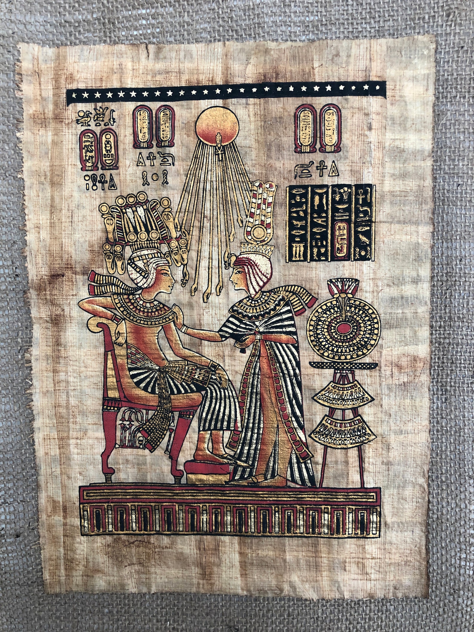 king tut papyrus set king tut papyrus set