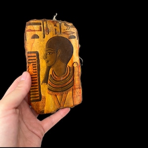 Plaque ptah de l&#39;Égypte ancienne - Dieu de la création et de l&#39;artisanat - Authentique décoration égyptienne faite à la main