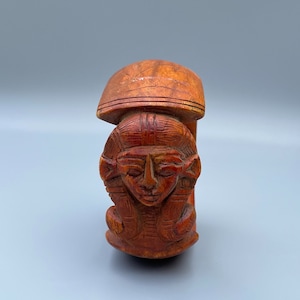 Ancient Egyptian Stone Bracelet - Goddess Hathor&#39;s Head - Egyptian Home Decor
