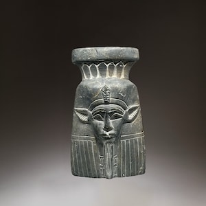 Unique Piece of Hathor Goddess Bust- Goddess Of Beauty - Cow Goddess