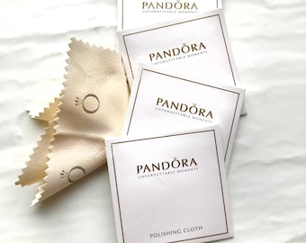 Pandora Silver Polishing Cloth Anti Tarnish UK