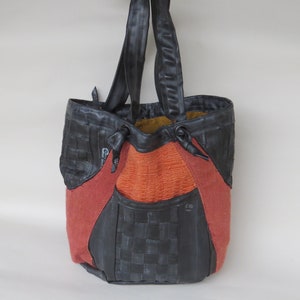 TOTE BAG by David Jablow Doodle Pad Art Canvas 18x13