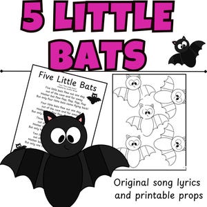 Canción original de 5 Little Bats
