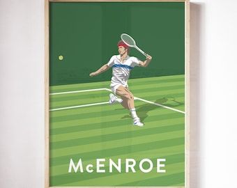 テニス　チャンピオン　ジョン・マッケンロー　証明書付き 　直筆サイン入りフォト レア!! ジョン・マッケンロー選手 直筆サイン入り記念フォト