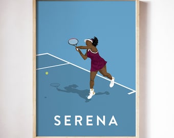 Serena Williams Art - Etsy