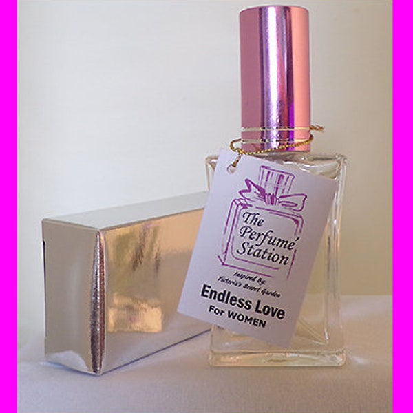 Endless Love Women's 30 ml Fragrance Inspired by Victoria's Scret Garden. This is an all natural product created by The Perfume Station.