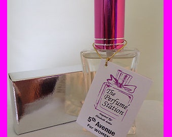 5th Avenue Women's 30 ml Fragrance Inspired by Elizabeth Arden. This is an all natural product created by The Perfume Station.