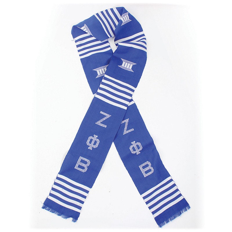 Zeta Phi Beta Sorority Stole Sash Scarf Graduation - Hand Made in Ghana