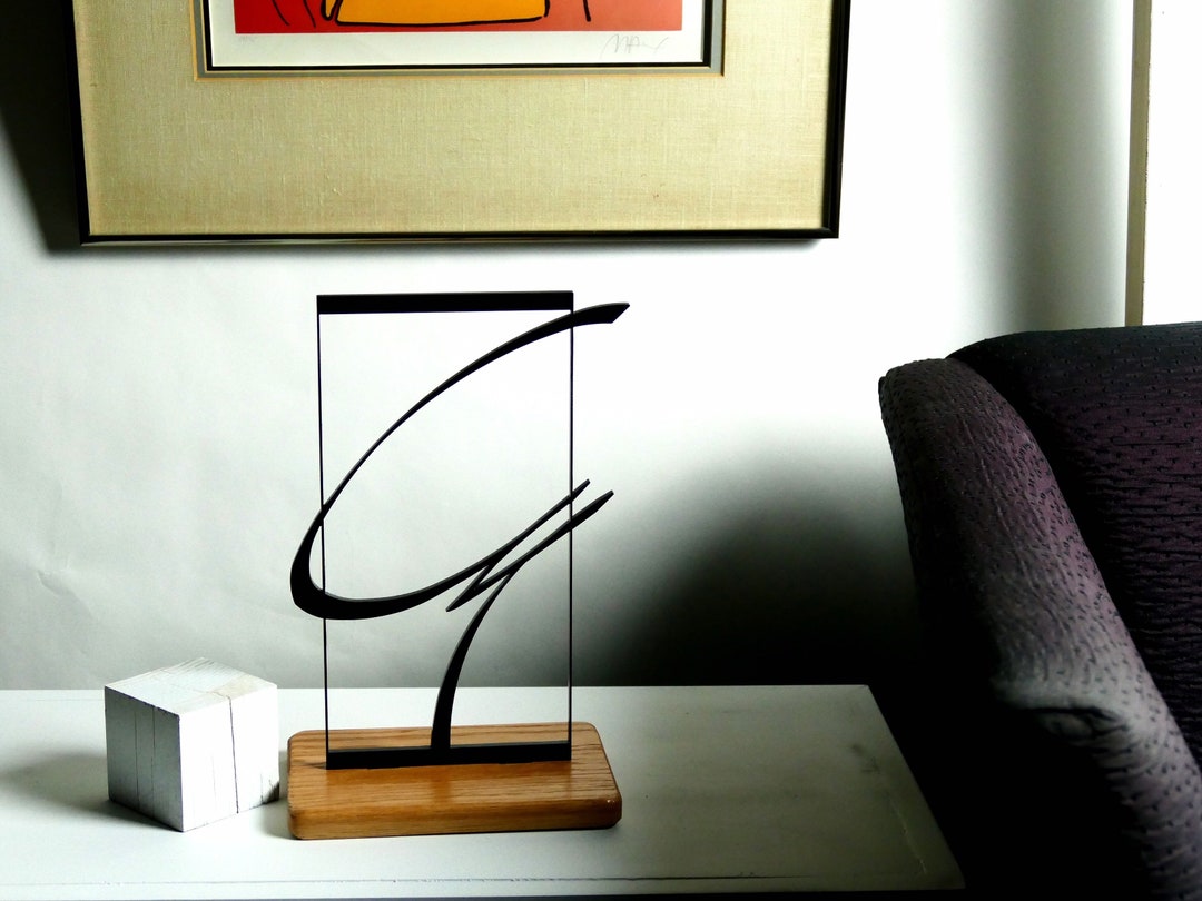 Sculpture Art Table Top Abstract One of a Kind Contemporary Etsy