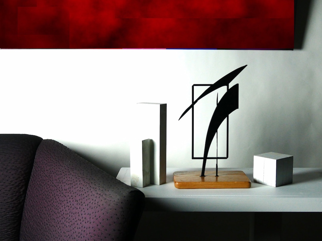 Sculpture Art Table Top, Abstract One of a Kind, Contemporary Fine Art