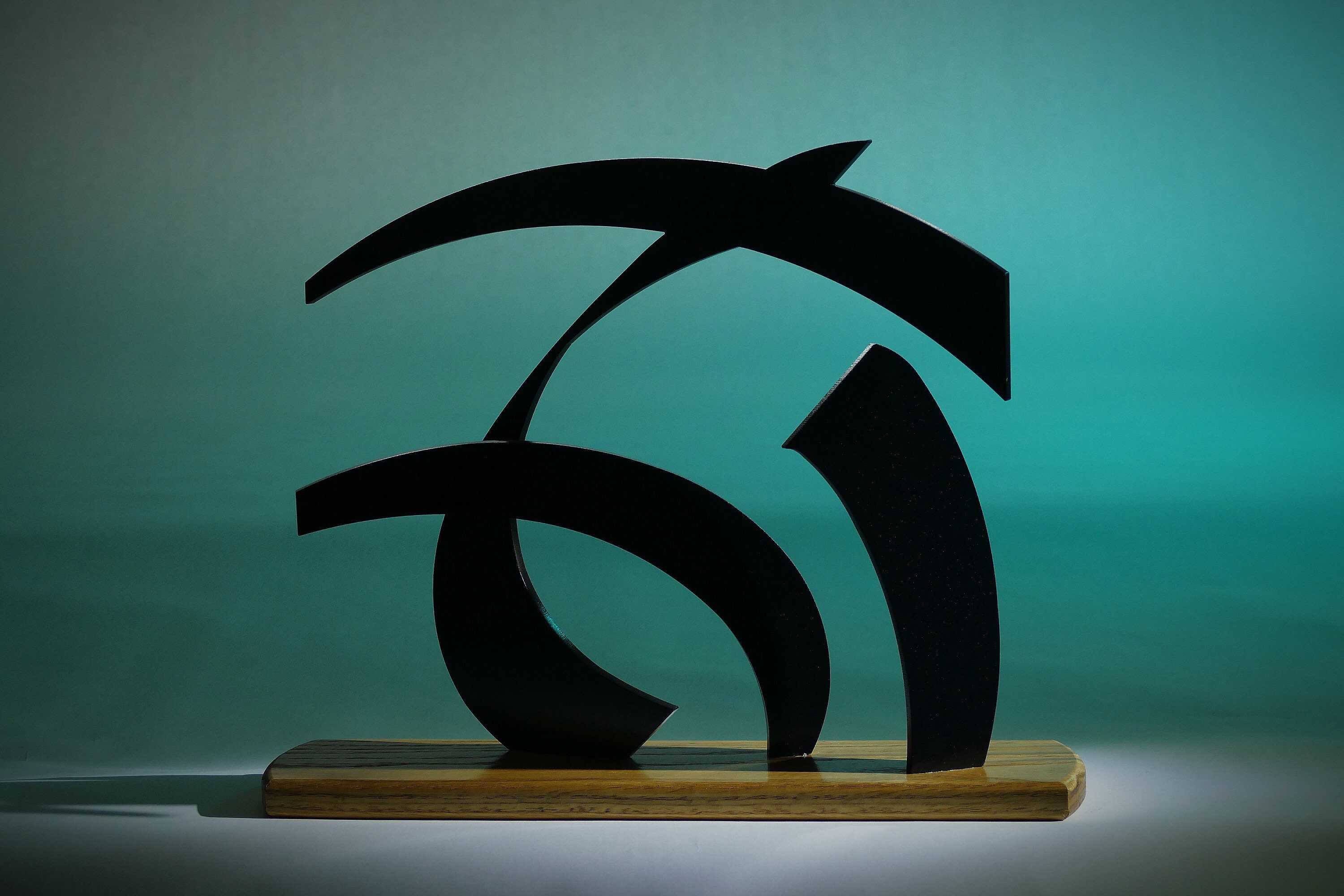 Sculpture Art Table Top Abstract Original Contemporary Fine Etsy