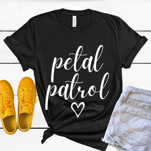 Petal Patrol Shirt, Flower Girl Shirt, Flower Girl Proposal Gift , Flower Girl, Wedding Gift, Personalized Flower Girl
