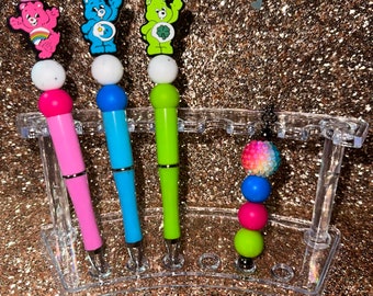 Beaded Care Bears Pen