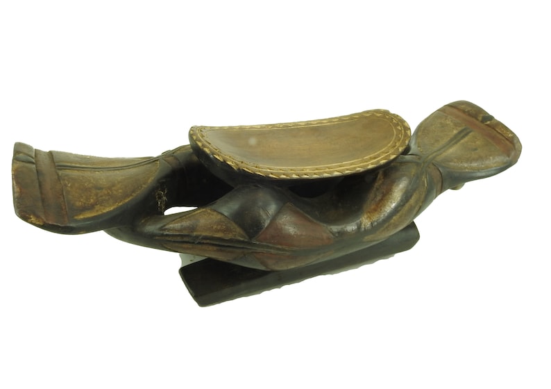 Baga Snake Stool from Ivory Coast