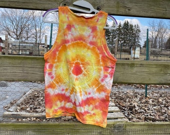 Hand dyed tank top