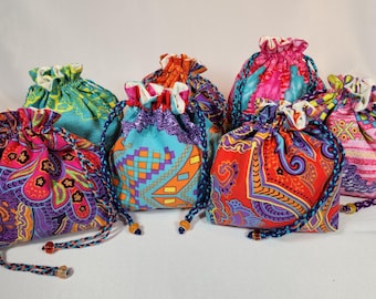 Bolsa de regalo de tela reutilizable para toda ocasión