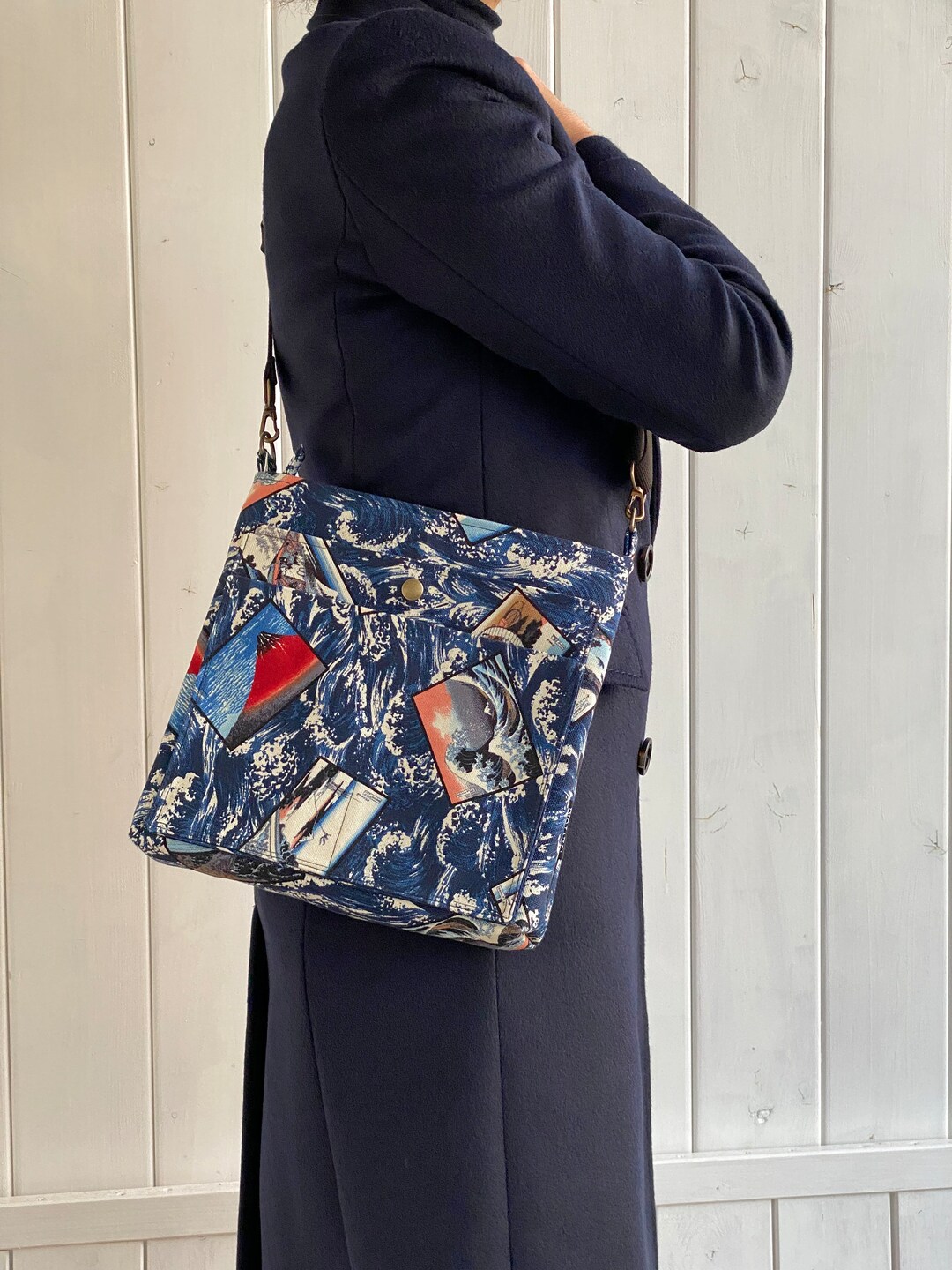 Sanyoki Japan Shoulder Bag Kanagawa Etsy