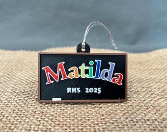 Matilda Musical Cast Christmas Ornaments