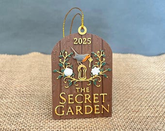 Secret Garden Musical Cast Christmas Ornaments