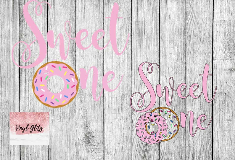 Download Sweet One SVG Donut | Etsy