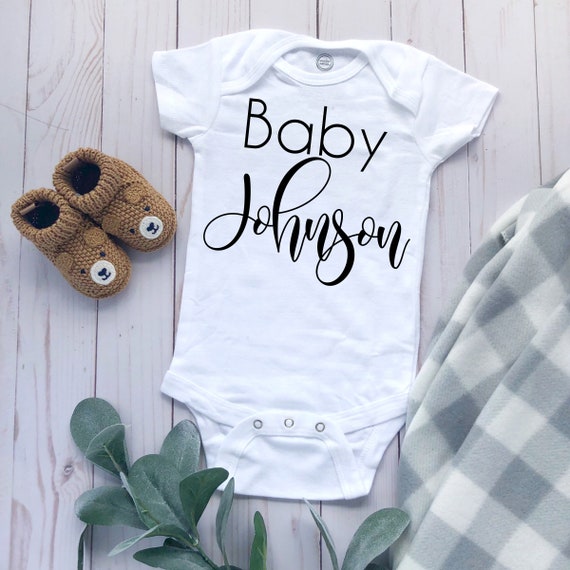 baby boy personalized onesies