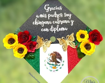 Mexicaanse afstudeerpettopper: Chingona Latina, Mexico-thema