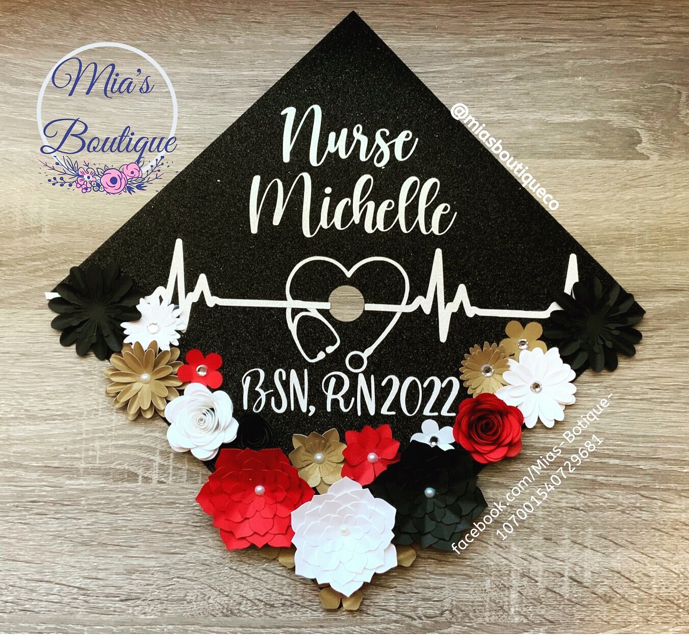 Decorated Graduation Cap Nursing Il Fullxfull.3937829925 94ik