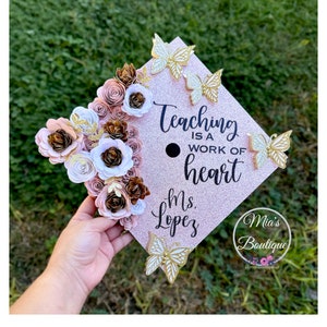 Graduation Cap Topper Teacher , Teacher Graduation cap topper