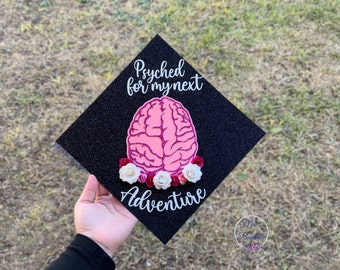 Psychology Graduation Cap Topper Psychology Major Graduation Cap