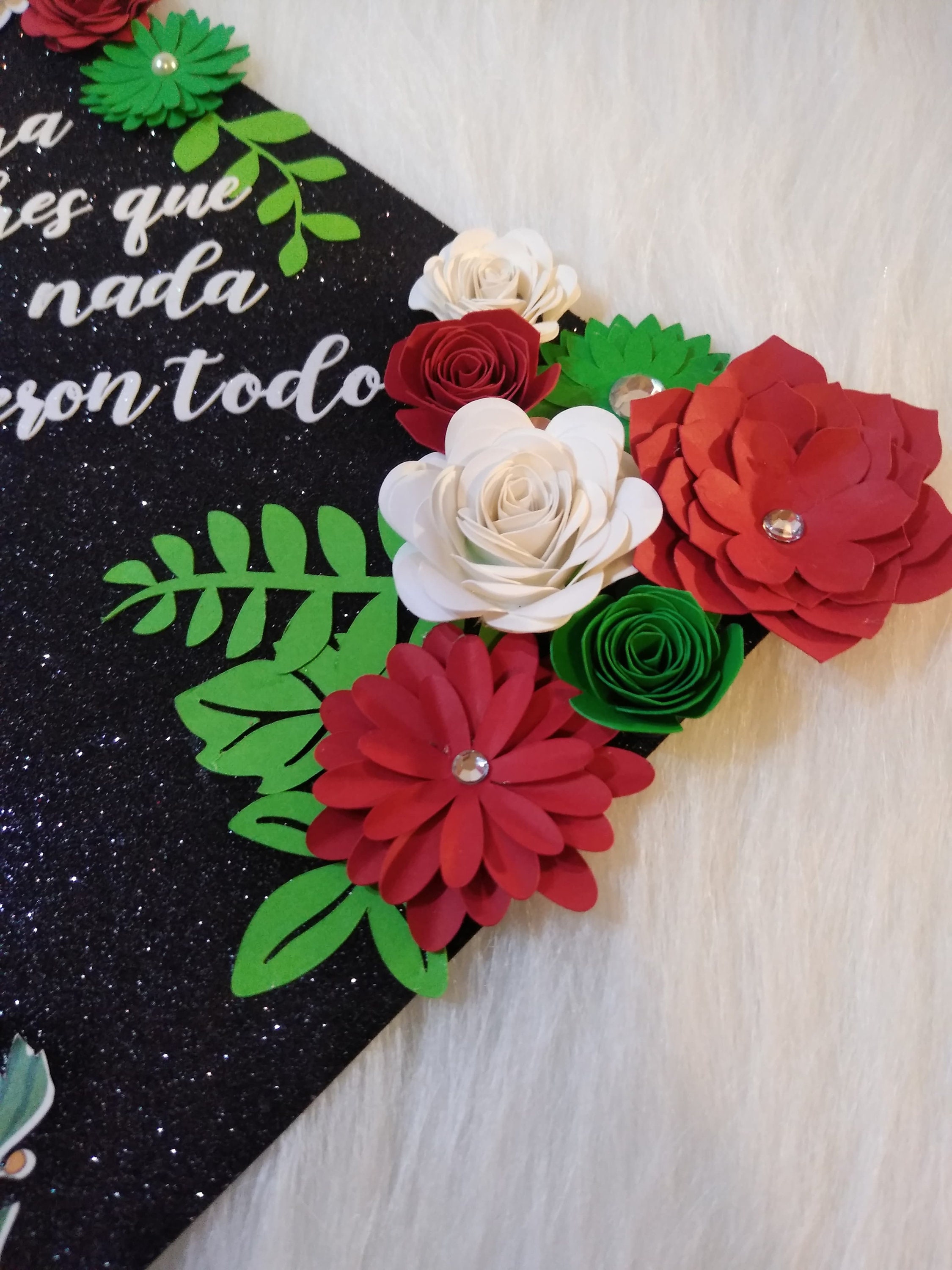 Personalized Mexico Graduation Cap Topper Mexican Grad Cap Graduation ...