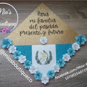 Guatemala Graduation Cap Topper Graduation Cap Topper Guatemala Graduation Cap Guatemala Personalize Graduation Topper