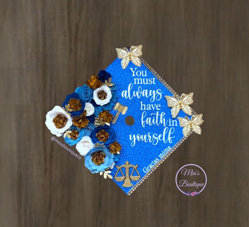 Personalized Law School Graduation Cap Topper - Etsy