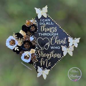 Custom Nurse Graduation Cap Topper Personalized Custom Graduation Cap Nursing heart stethoscope