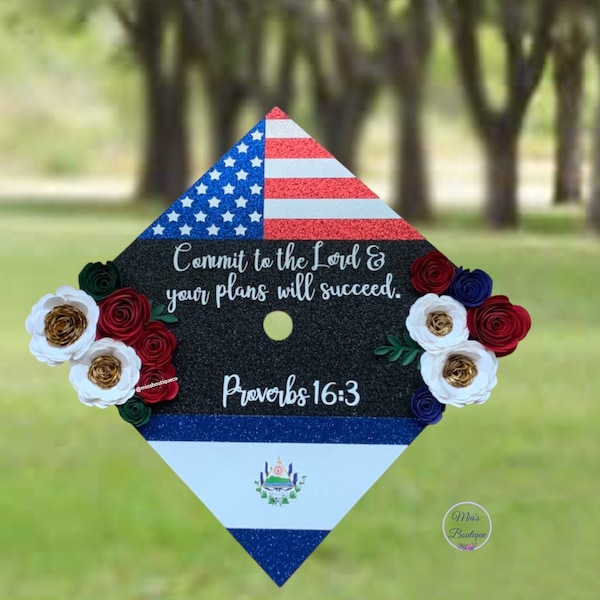 Graduation El Salvador Cap Etsy