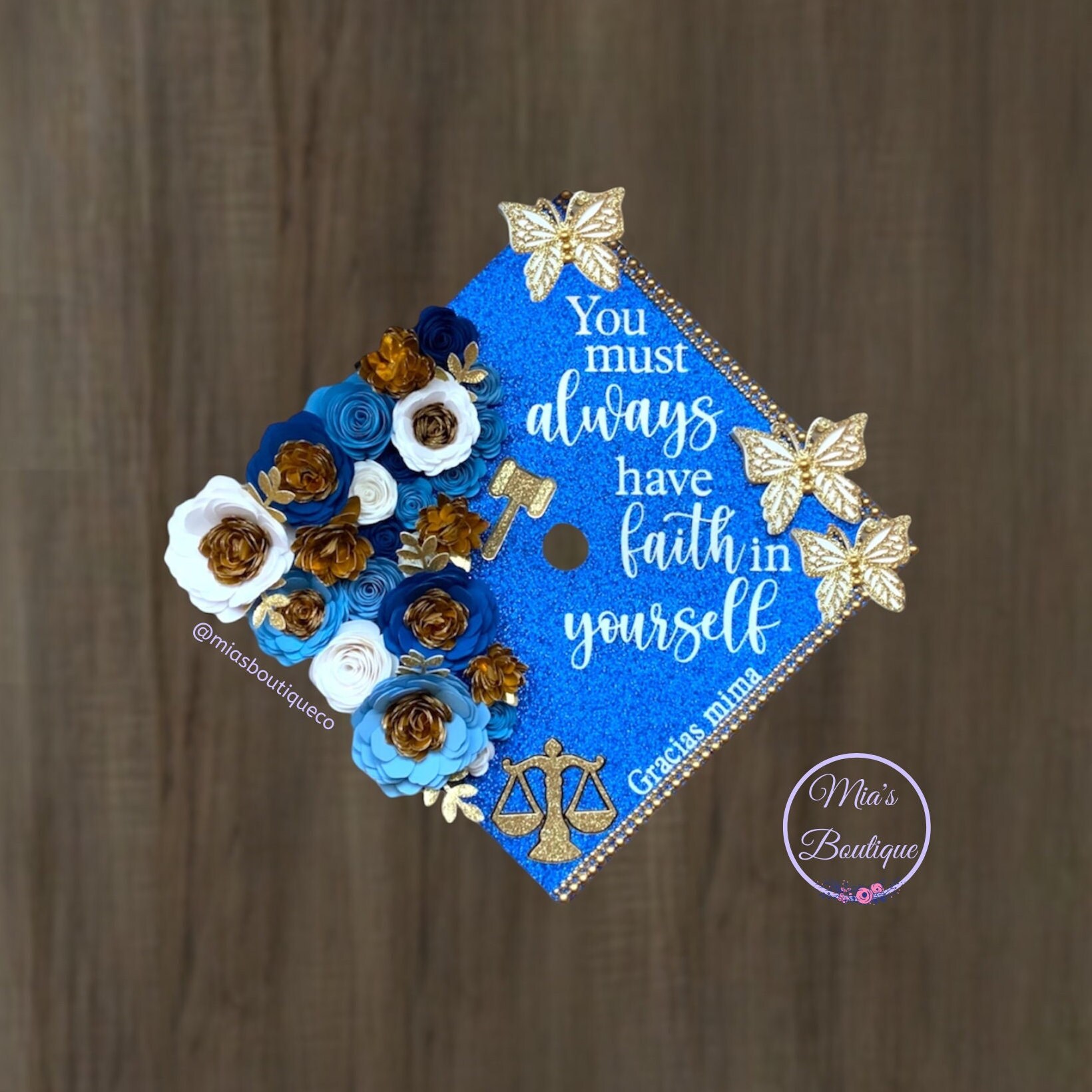 Personalized Law School Graduation Cap Topper - Etsy