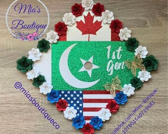 Custom Graduation Cap Topper USA Canada Custom Personalize