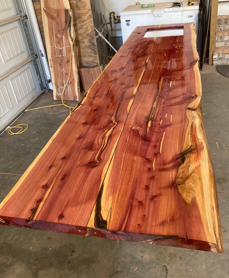 2 Thick Reclaimed Barn Wood / Red Cedar Floating Shelves Etsy