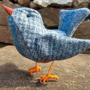 Fabric Bird Ornament