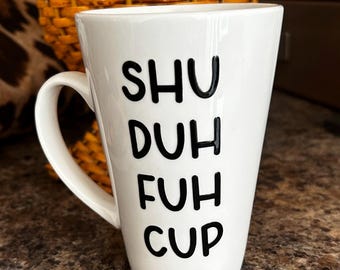 Festive As Fuck Funny Christmas Mug Rude Secret Santa Funny Gift For W