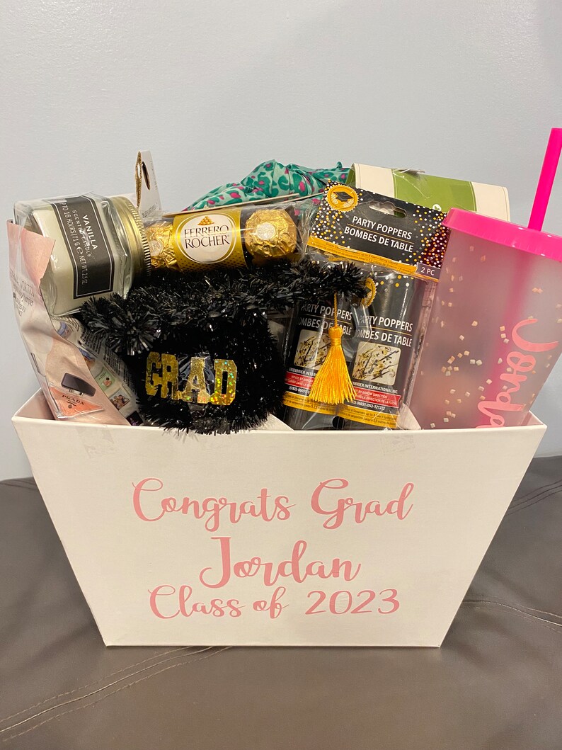 Graduation Basket for All Budgets Etsy