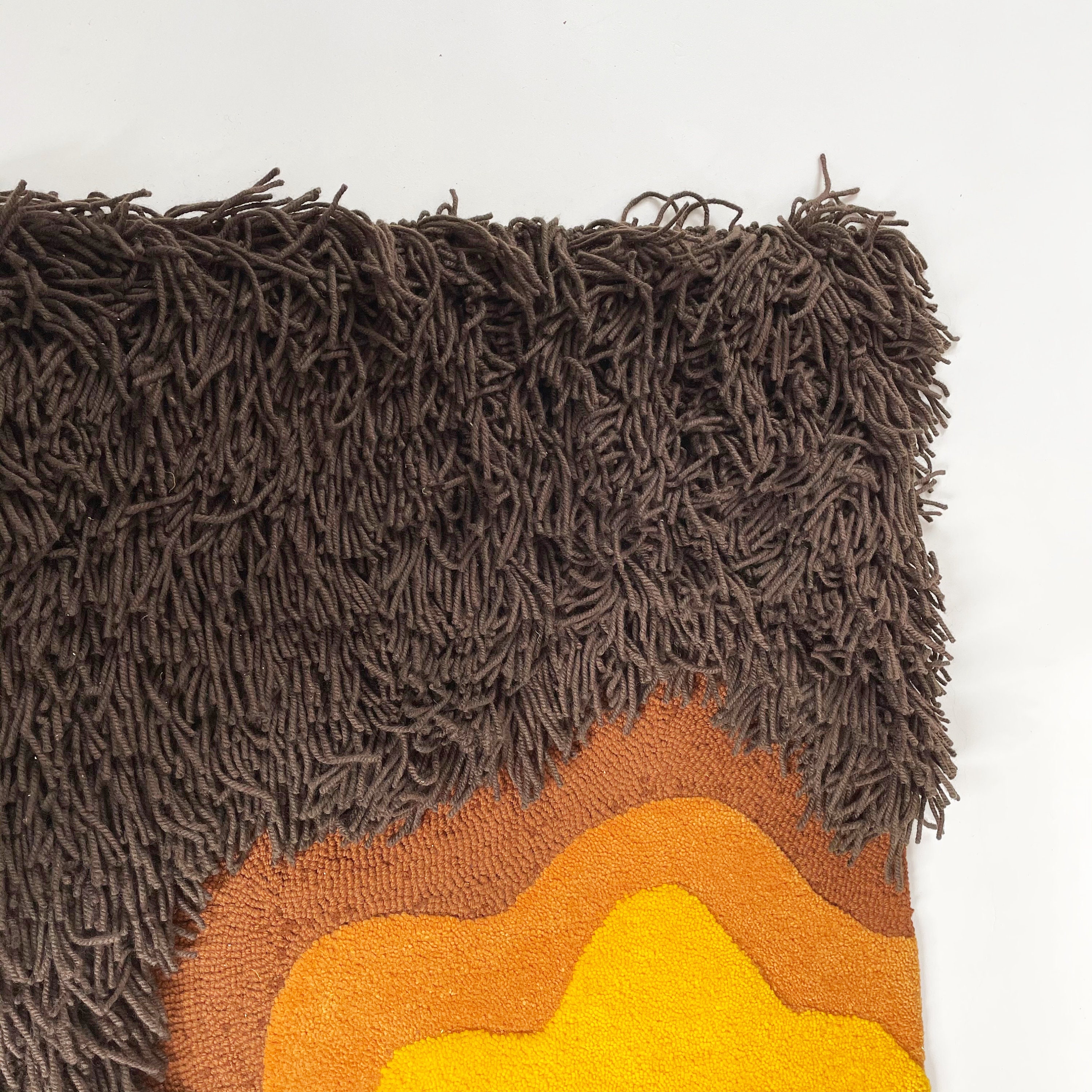 German Modern Rug Modernist German Wall Rug by Ewald Kröner for KRÖNER-Tapisserie ...