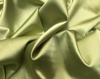 Cookies Stretch Silk Satin fabric by the Yard Heavy Satin Width 46 inch A241